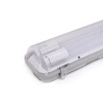 Noxion Pantalla LED Estanca Alojamiento Poseidon V2.0 incl. 2x Noxion Tubo LED T8 Standard Output 9W 2x900lm - 840 Blanco Frio | 60cm