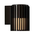 Nordlux Aludra Luz De Pared Seaside Negro | Apta para E27