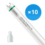 Multipack 10x Philips Tubo LED T8 MASTER (EM/Mains) Ultra Efficiency 20W 3700lm - 840 Blanco Frio | 150cm - Reemplazo 58W
