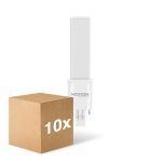 Multipack 10x Noxion Lucent PL-S LED 2.8W - 827 Luz Muy Cálida | 2-Pines - Reemplazo 5W