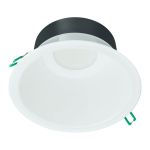Philips Downlight LED Coreline DN142B Aluminium Blanco 9.8W 1200lm 60D - 840 Blanco Frio | Recorte 155mm - IP20 - Blanco Reflector