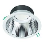 Philips Downlight LED Coreline DN142B Aluminium Blanco 19.2W 2300lm 60D - 840 Blanco Frio | Recorte 200mm - IP54 - UGR<19