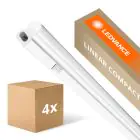 Multipack 4x Ledvance Pantalla LED Linear Compacto Cambiar 8W 800lm - 840 Blanco Frio | 60cm