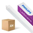 Multipack 4x Philips Pantalla LED Ledinaire BN021C 10W 1050lm - 840 Blanco Frio | 60cm