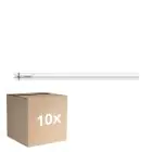 Multipack 10x Philips Master Tubo LED T8 (EM/Mains) Ultra Output 20W 3700lm - 865 Luz De Día | 150cm - Reemplazo 58W