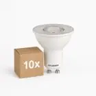 Multipack 10x Sylvania RefLED ES50 Foco LED GU10 PAR16 320lm 110D - 830 Luz Cálida | Reemplazo 35W